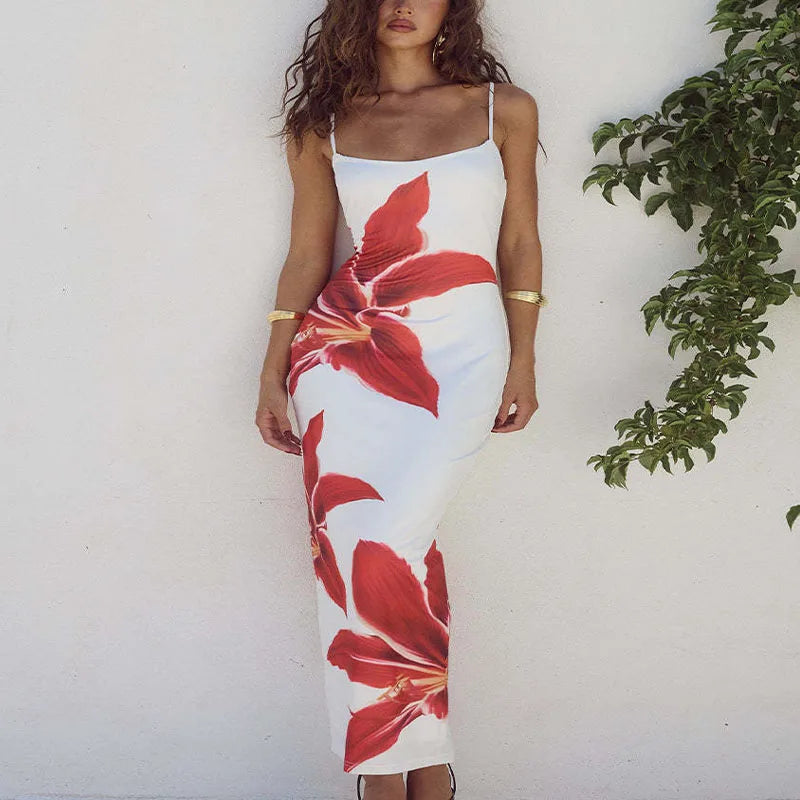Robe Longue Imprimé Floral