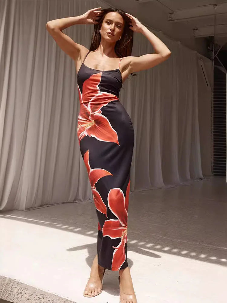 Robe Longue Imprimé Floral
