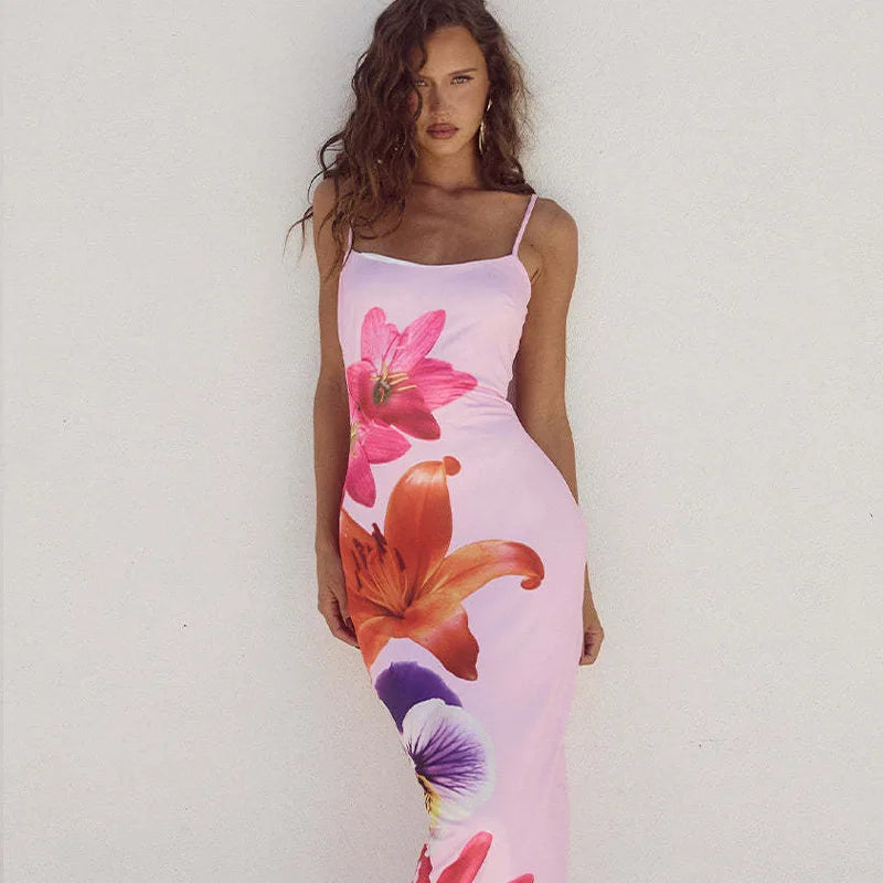 Robe Longue Imprimé Floral