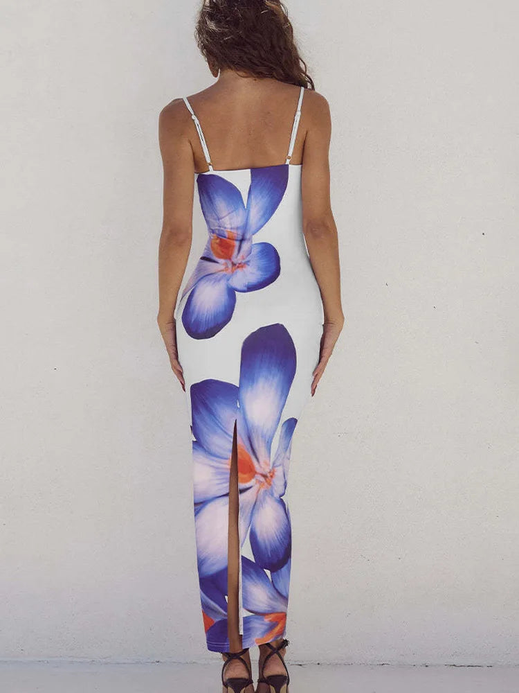 Robe Longue Imprimé Floral