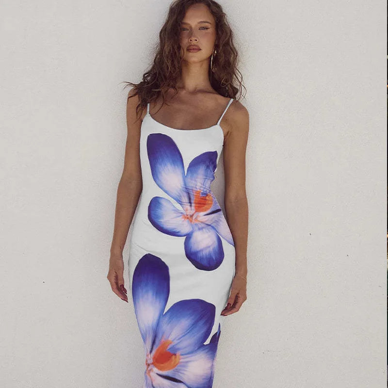 Robe Longue Imprimé Floral