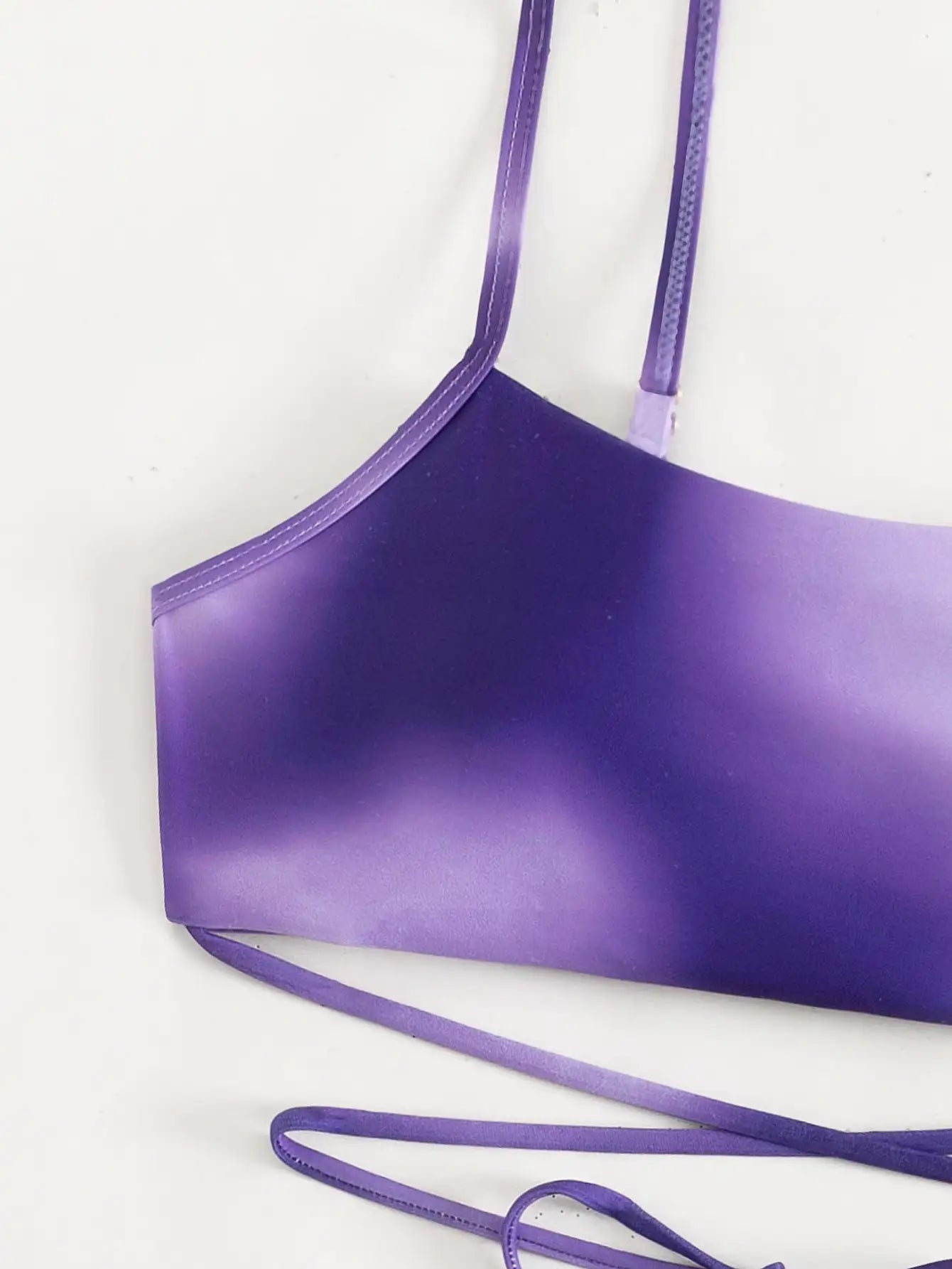 Maillot de bain 3 pièces dégradé avec jupe – Style été 2025