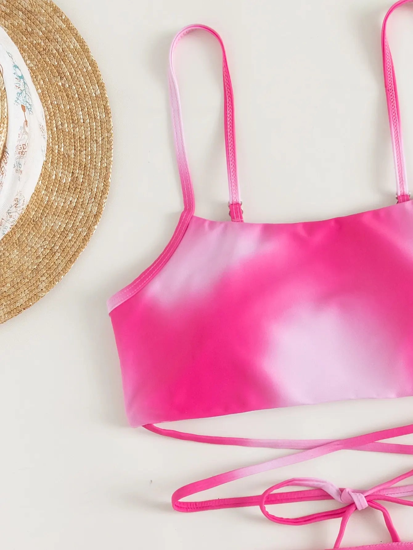 Maillot de bain 3 pièces dégradé avec jupe – Style été 2025